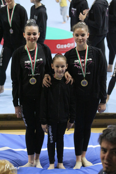 Martina Piotti, Elisa Bagarotti e Sara Teruggi