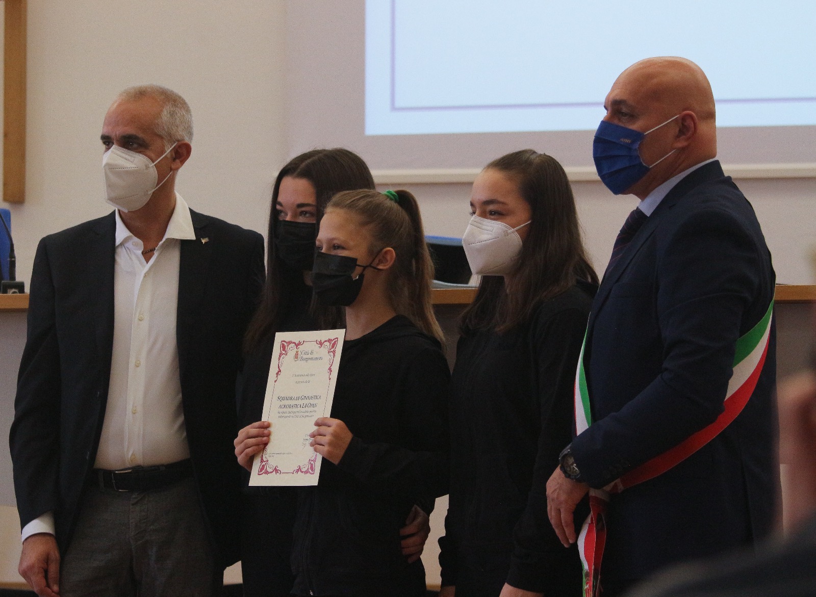 Martina Norbiato, Claudia Berra e Jasmin Mora 