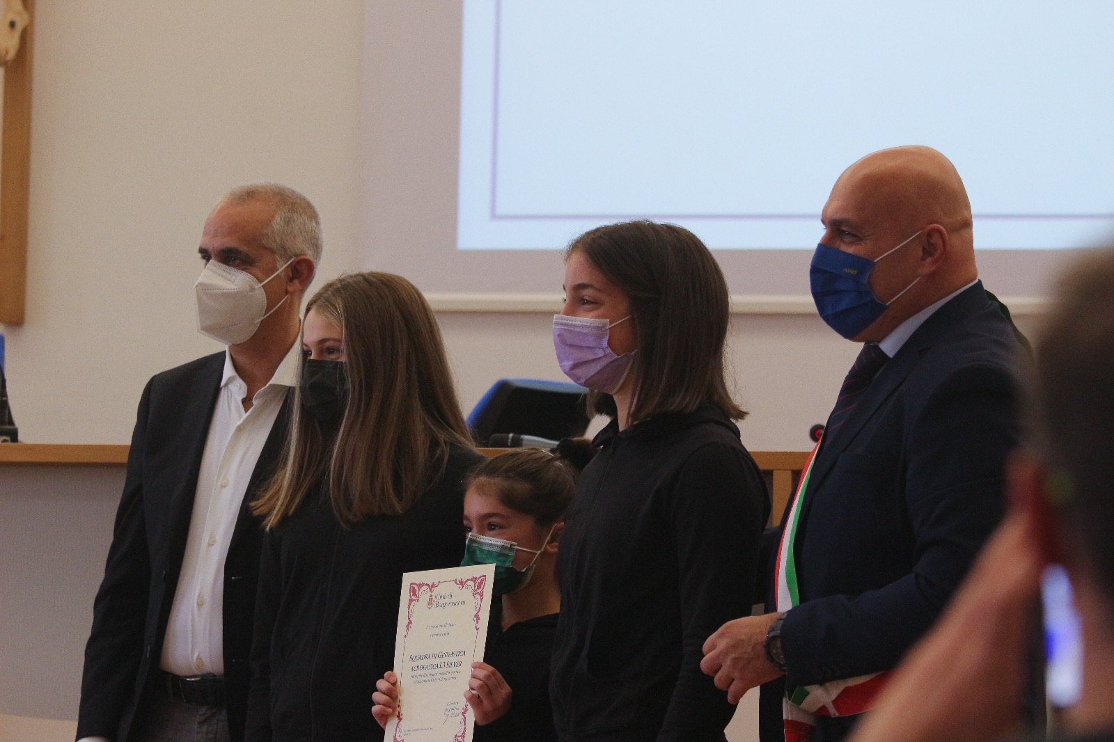 Cristina Amenta, Marta Tambone e Aurora Grossini 