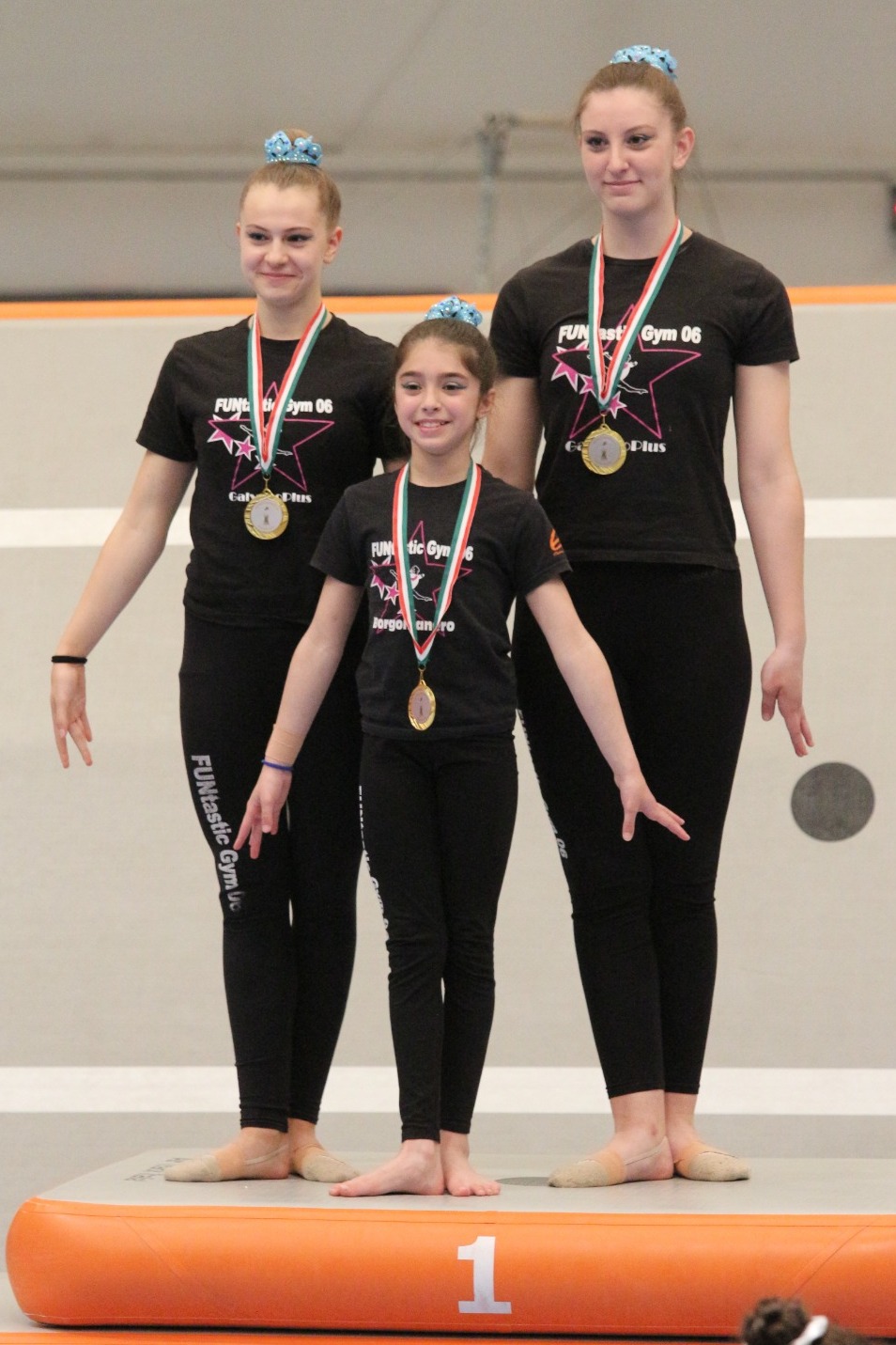 Marta Tambone, Emma Zaninetti e Aurora Grossini