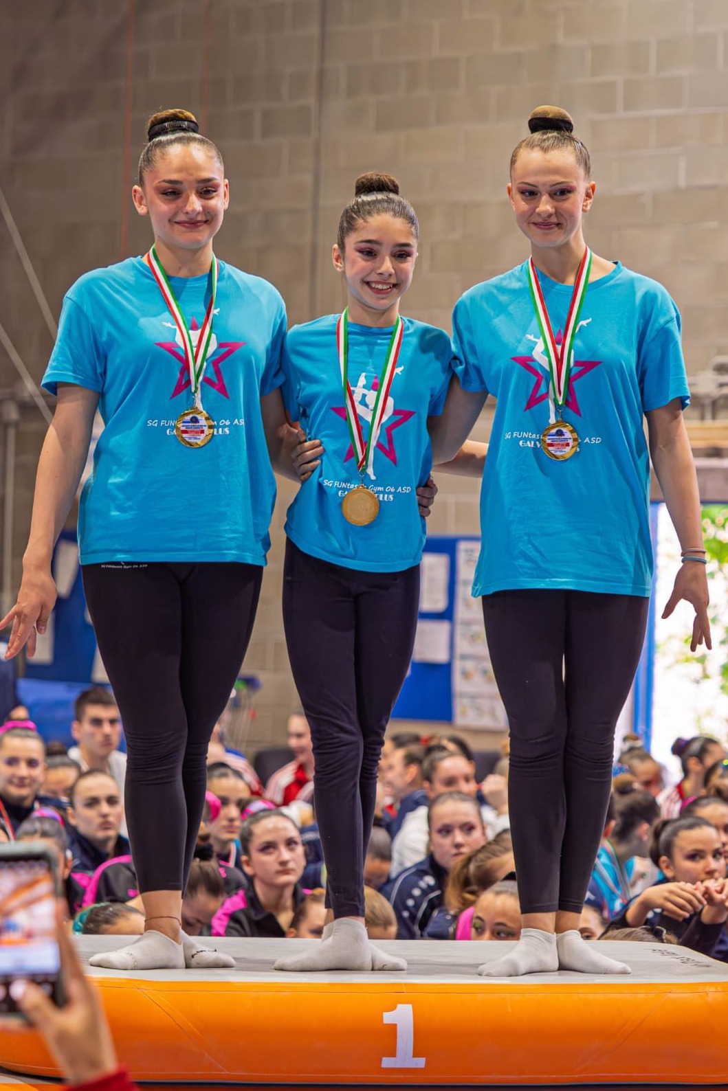 Aurora Grossini, Marta Tambone e Amelia Adduci