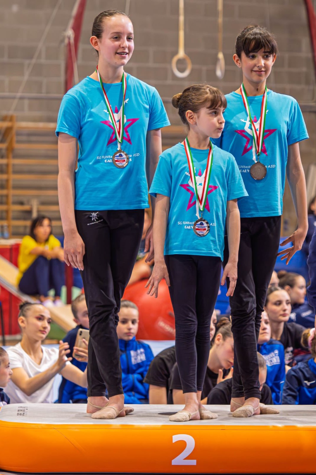 Melissa De Giuliani, Agnese Godio e Enasoae Adela
