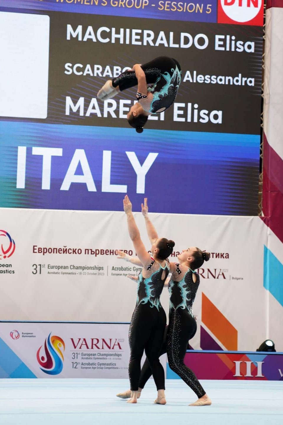 Elisa Machieraldo, Elisa Marelli e Alessandra Scarabottolo