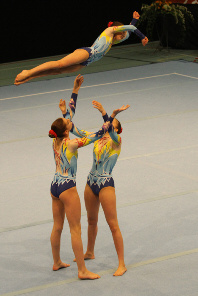 FUNtastic Gym 06, Swiss Acro Cup 2014, Jessica Poletti, Giulia Cerutti, Elisa Crevacore