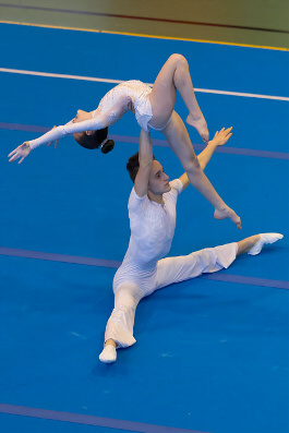 Funtastic gym 06, Acrosport Campionato FGI 2015 Serie C, Pietro Bertona, Alessia Paracchini