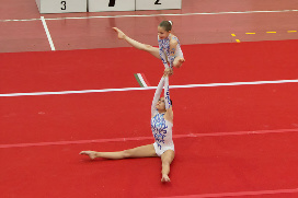 FUNtastic Gym 06, Acrosport Serie C seconda gara campionato FGI 2015, Rebecca Petterino, Marta Alfieri