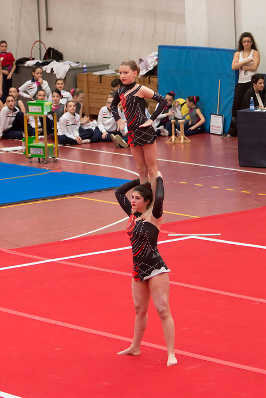 FUNtastic Gym 06, Acrosport Serie C seconda gara campionato FGI 2015, Eleonora Marcassa, Cristina Bonini