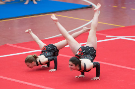 FUNtastic Gym 06, Acrosport Serie C seconda gara campionato FGI 2015, Eleonora Marcassa, Cristina Bonini