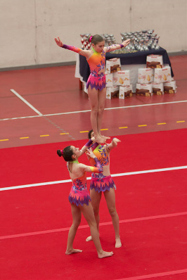 FUNtastic Gym 06, Acrosport Serie C seconda gara campionato FGI 2015, Sofia Poli, Gaia Gentini, Chiara Clementi