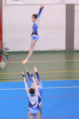 Funtastic gym 06, Acrosport Campionato FGI 2015 Serie C, Alessia Cerutti, Noemi Platini, Antonia Grosu