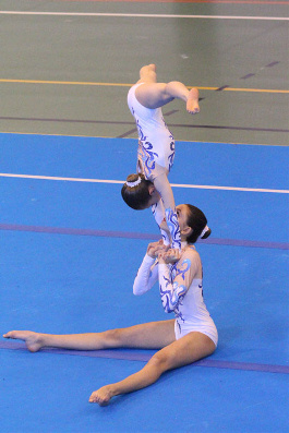 Funtastic gym 06, Acrosport Campionato FGI 2015 Serie C, Rebecca Petterino, Marta Alfieri