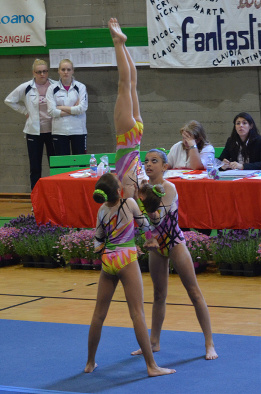 FUNtastic gym 06, Campionato Acrosport 2014 Loano serie C, Giorgia Testa, Claudia Alampi, Martina Piotti