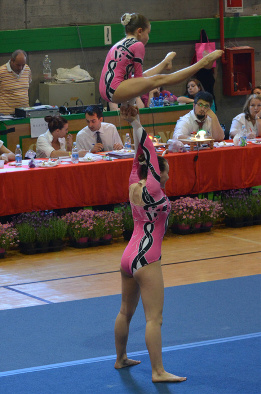 FUNtastic gym 06, Campionato Acrosport 2014 Loano serie C, Roberta Tambone, Marta Alfieri