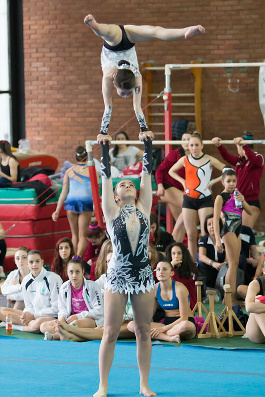 FUNtastic Gym 06, Campionato Acrosport Serie A e B, Prima Gara 2015, Micol Parisotto, Claudia Berra