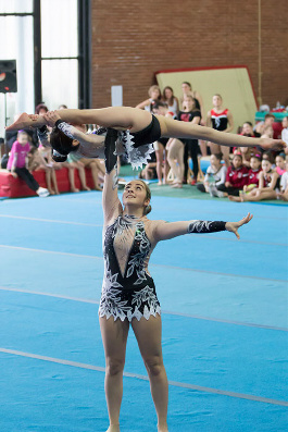 FUNtastic Gym 06, Campionato Acrosport Serie A e B, Prima Gara 2015, Micol Parisotto, Claudia Berra