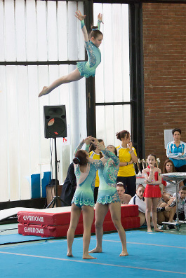 FUNtastic Gym 06, Campionato Acrosport Serie A e B, Prima Gara 2015, Cristina Margaroli, Nicole Agazzone, Nicole Paracchini