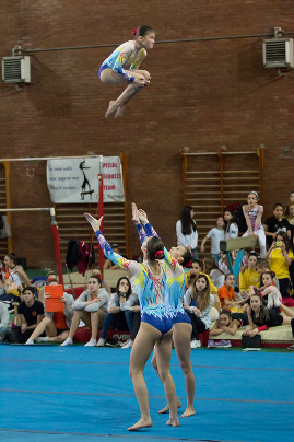 FUNtastic Gym 06, Campionato Acrosport Serie A e B, Prima Gara 2015, Jessica Poletti, Giulia Cerutti, Elisa Crevacore