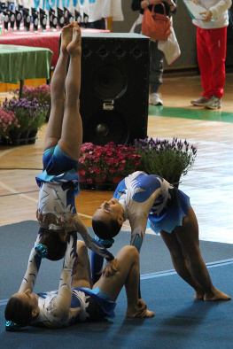 FUNtastic gym 06, Campionato Acrosport 2014 Loano serie C, Alessia Cerutti, Noemi Platini, Antonia Grosu