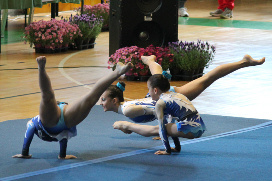 FUNtastic gym 06, Campionato Acrosport 2014 Loano serie C, Alessia Cerutti, Noemi Platini, Antonia Grosu