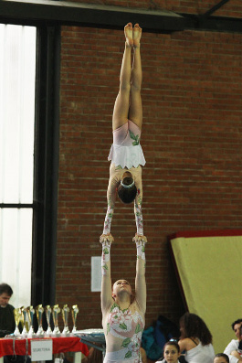 FUNtastic Gym 06, Campionato Acrosport Serie A e B, Prima Gara 2015, Roberta Tambone, Martina Piotti