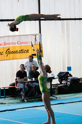 FUNtastic Gym 06, Campionato Acrosport Serie A e B, Prima Gara 2015, Micol Parisotto, Claudia Berra