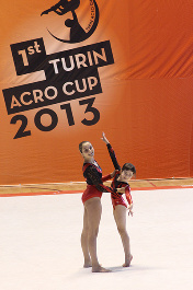 FUNtastic Gym 06, Turin Acro Cup, Micol Parisotti, Claudia Berra