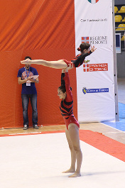 FUNtastic Gym 06, Turin Acro Cup, Micol Parisotti, Claudia Berra