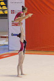 FUNtastic Gym 06, Turin Acro Cup, Giorgia Pessina, Sharon Agazzone