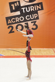 FUNtastic Gym 06, Turin Acro Cup, Micol Parisotti, Claudia Berra