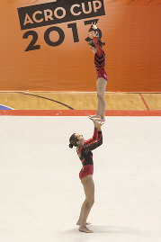 FUNtastic Gym 06, Turin Acro Cup, Micol Parisotti, Claudia Berra