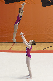 FUNtastic Gym 06, Turin Acro Cup, Giorgia Pessina, Sharon Agazzone