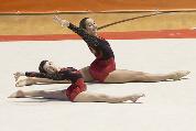 FUNtastic Gym 06, Turin Acro Cup, Micol Parisotti, Claudia Berra