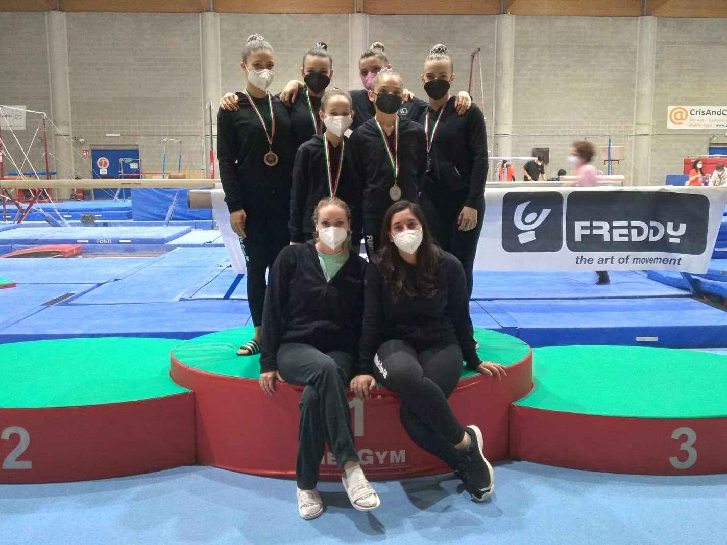 Elisa Bagarotti, Martina Piotti, Sara Teruggi, Elsia Machieraldo, Sharon Agazzone, Amelia Adduci, Mara Rapetti, Francesca Molteni