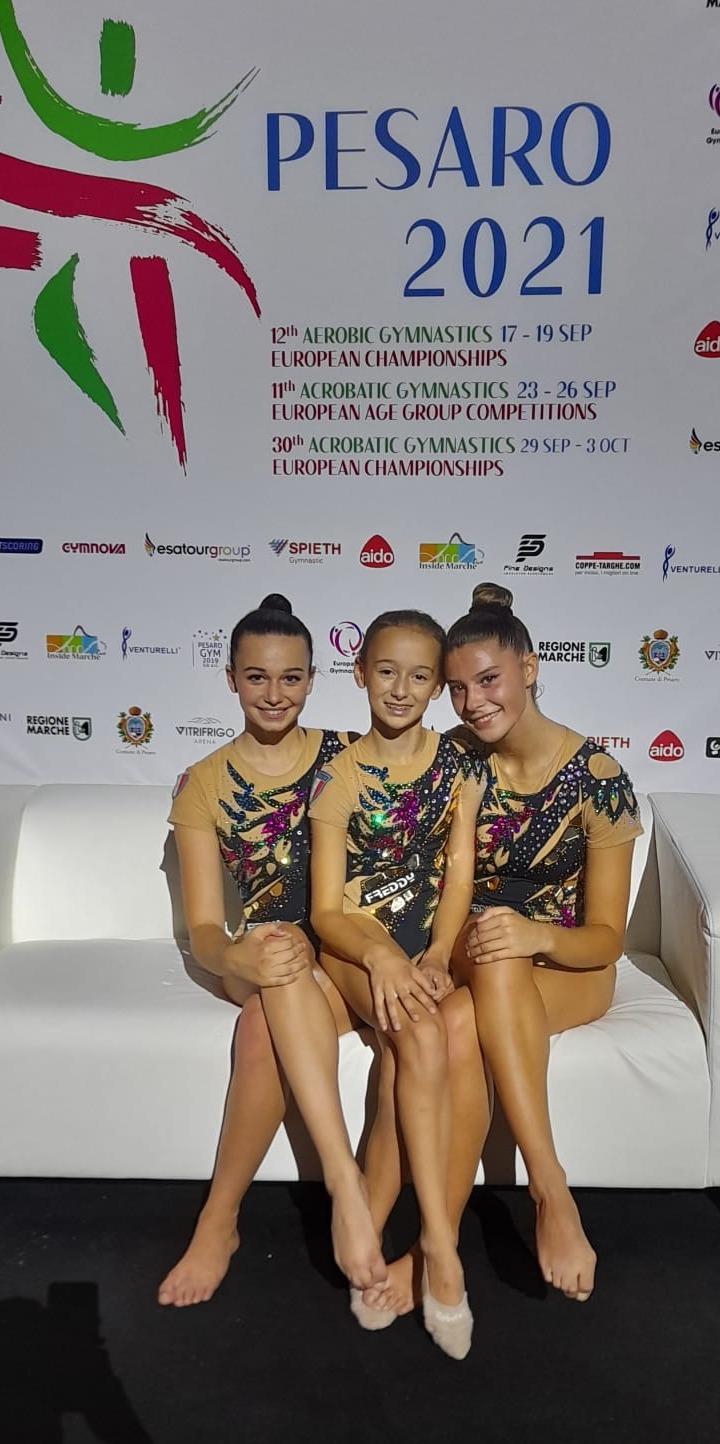 European Age Group 2021 - Elisa Bagarotti, Martina Piotti, Sara Teruggi