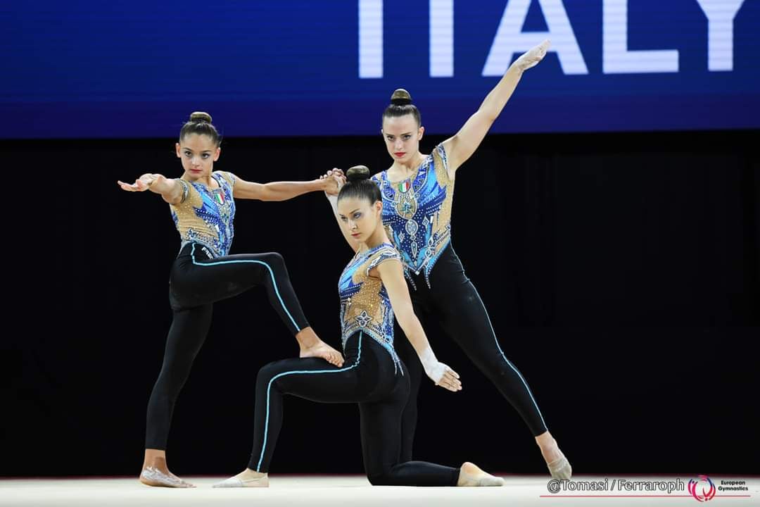 European Age Group 2021 - Elisa Machieraldo, Sharon Agazzone, Amelia Adduci