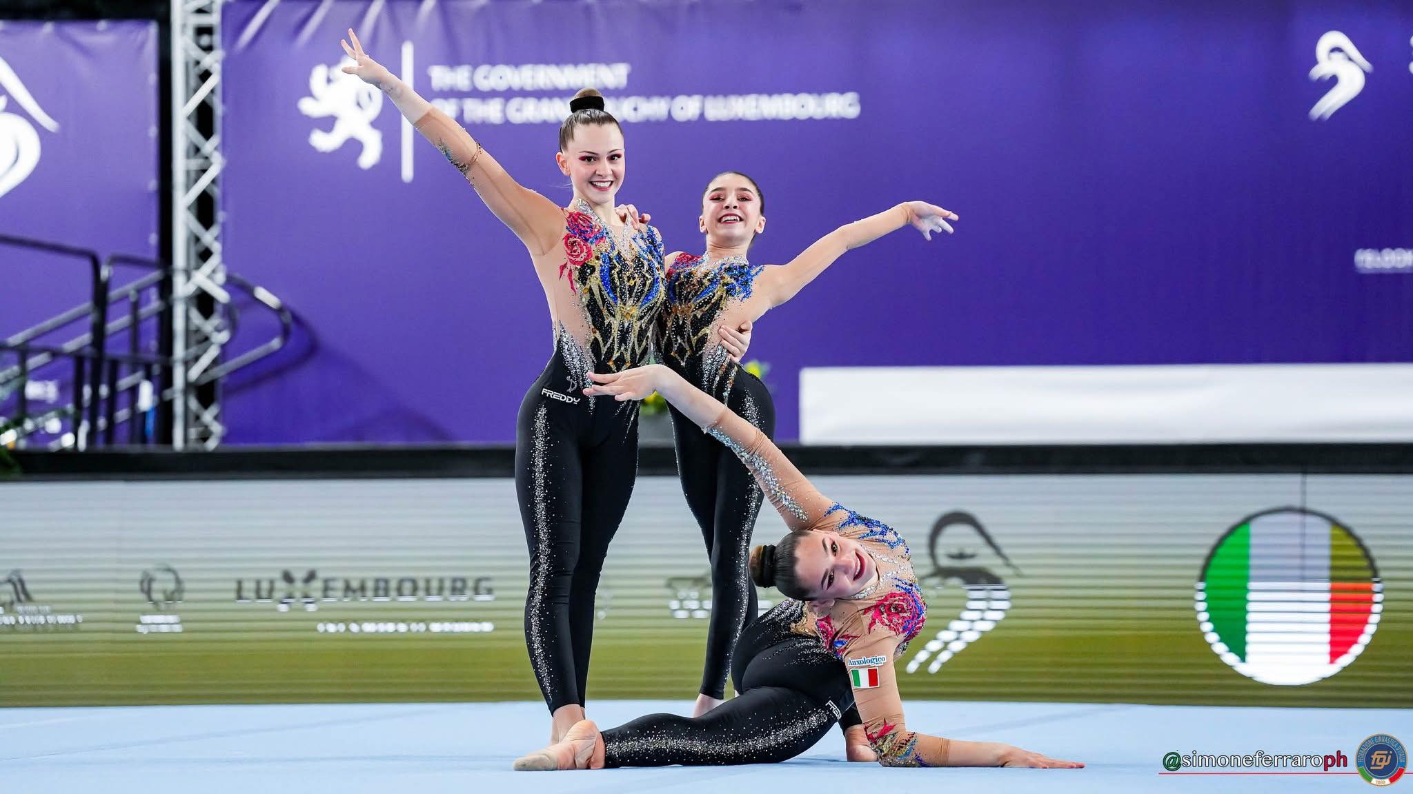 Marta Tambone, Amelia Adduci e Aurora Grossini