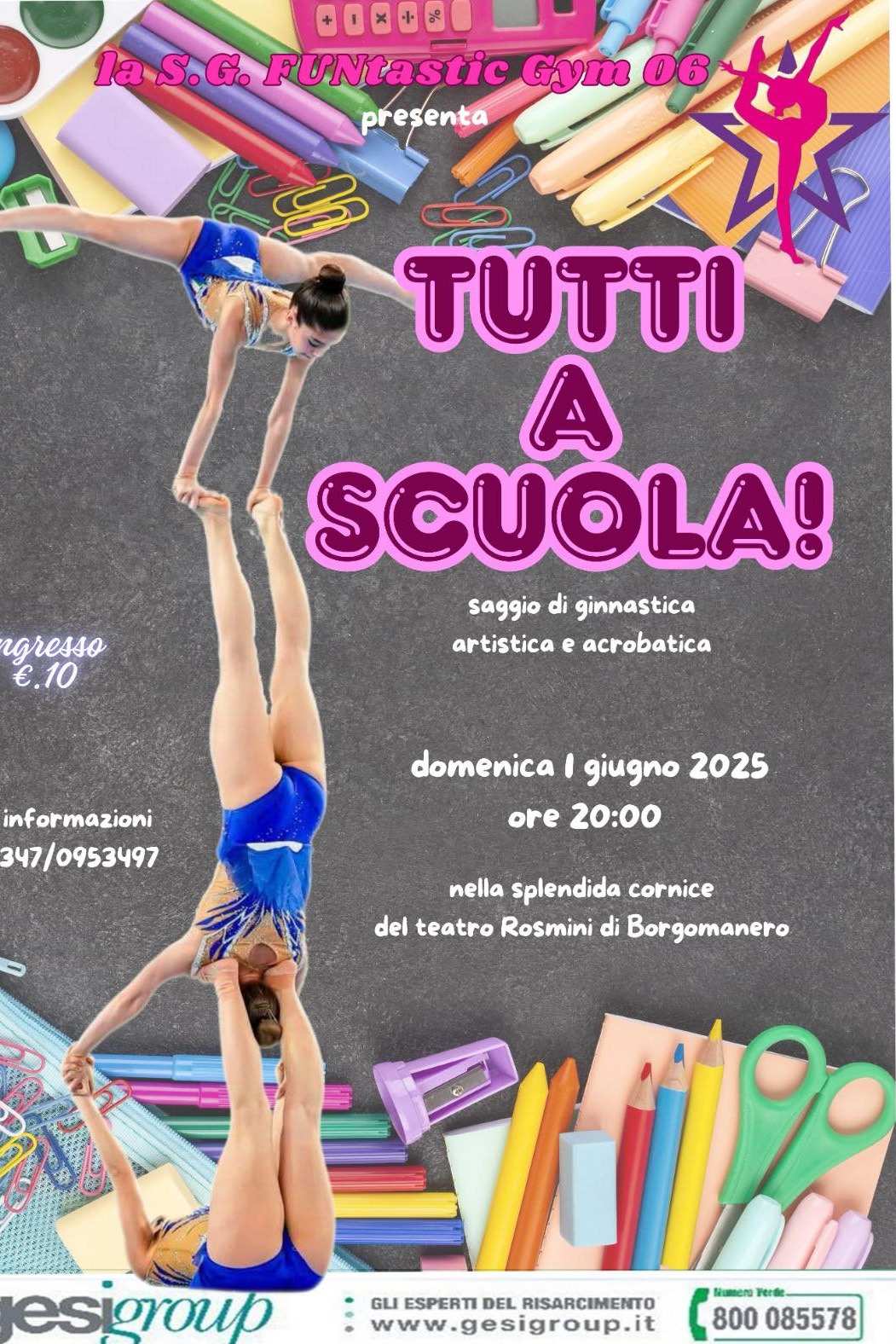 FUNtastic Gym Saggio Tutti a scuola