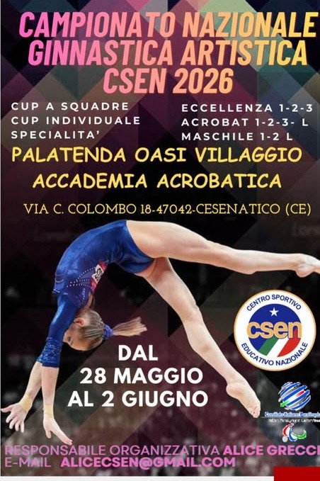 CSEN 2026 Finali