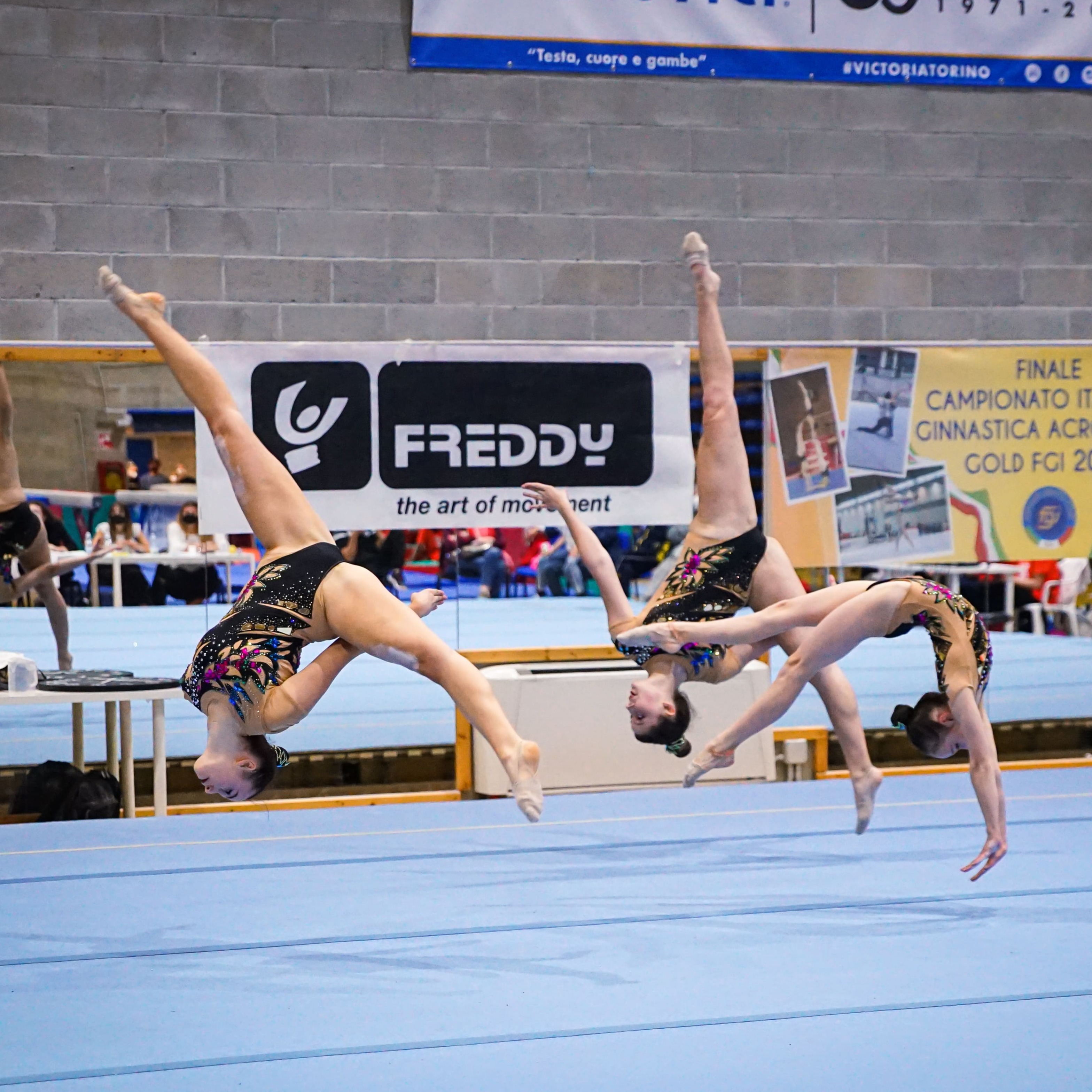 Sara Teruggi, Martina Piotti e Elisa Bagarotti