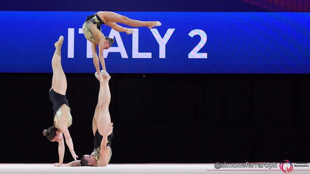 European Age Group 2021 - Elisa Machieraldo, Sharon Agazzone, Amelia Adduci